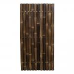 Bamboe schutting zwart 90 x 180 cm x 60-80 mm